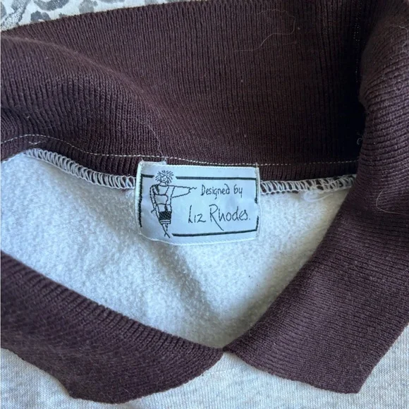 Vintage Liz Rhodes Tiger Sweater - Picture 4 of 4